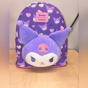 Loungefly Kuromi Plush Backpack